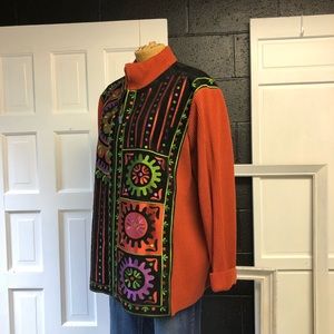 Bob Mackie Suede Leather Jacket